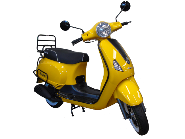 Berini Napoli II Euro 5 incl. windscherm en valbeugelset - Scooters
