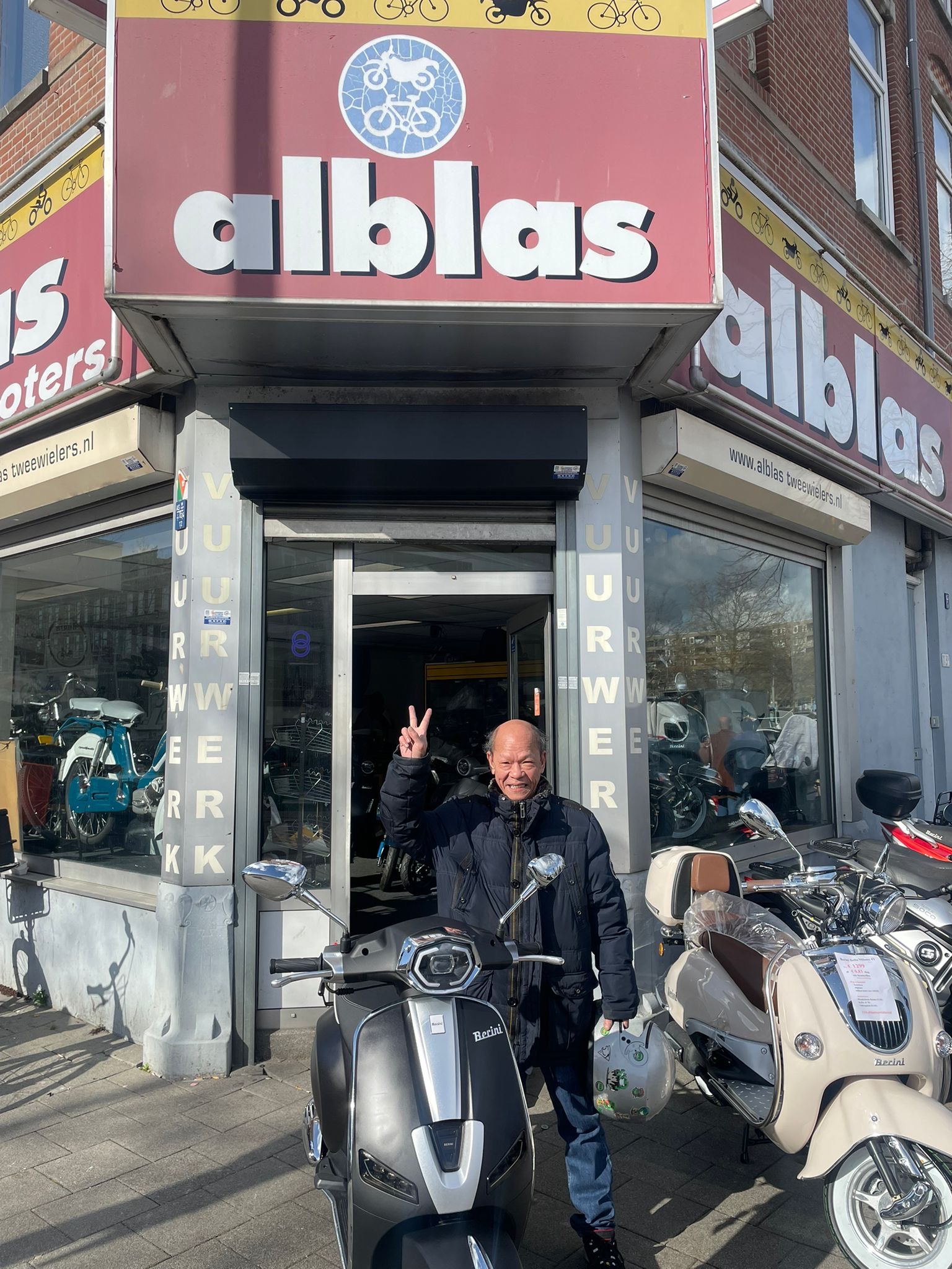 Klant met Berini Classic