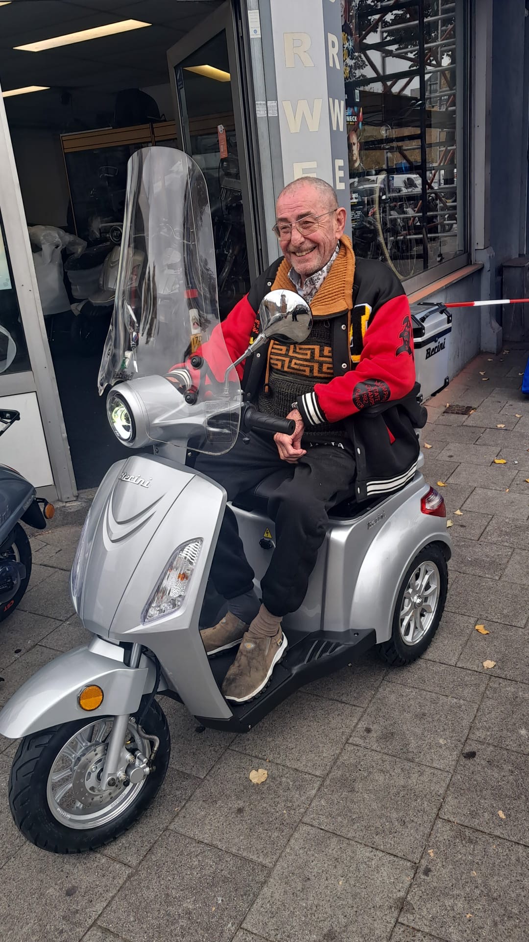 Klant op de Berini Tres