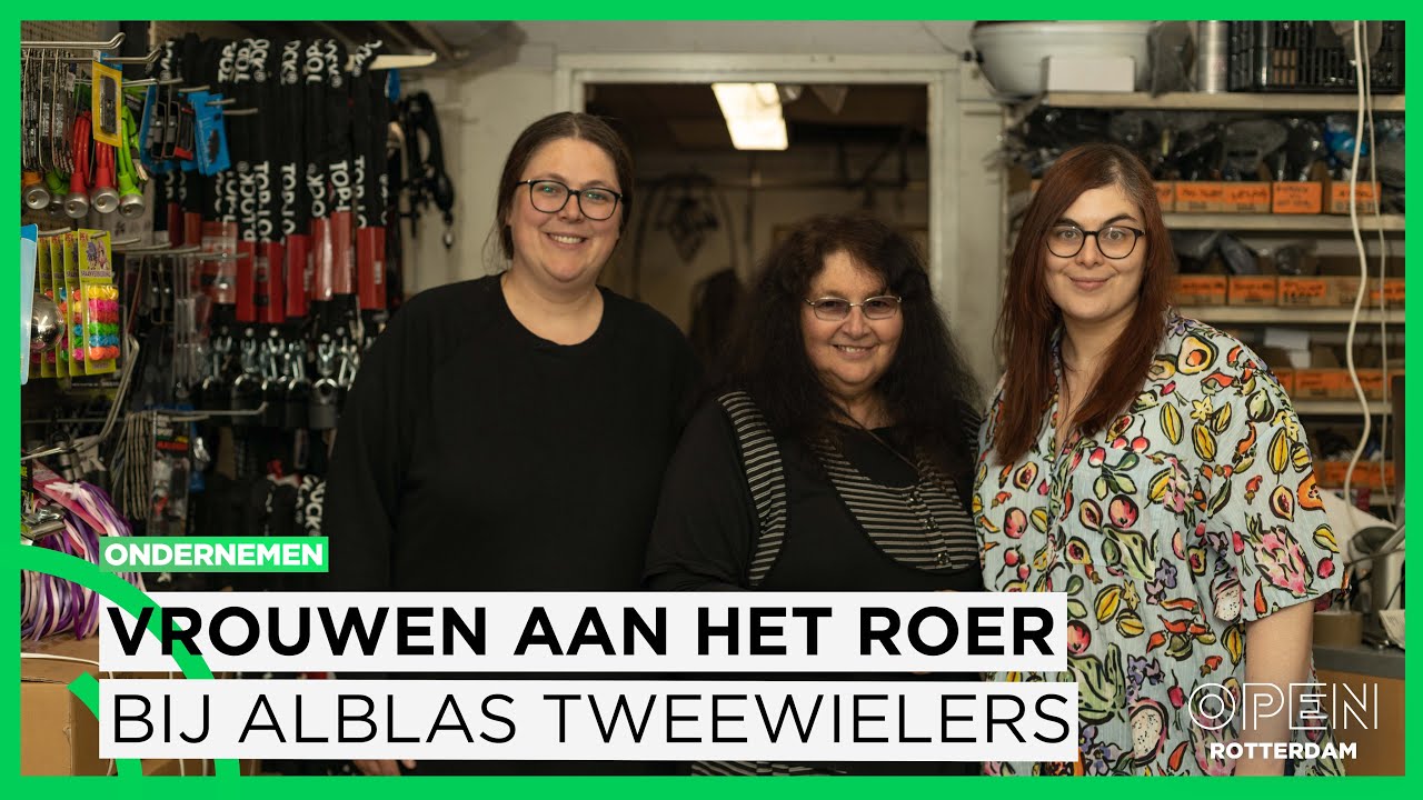 Alblas Tweewielers bij OPEN Rotterdam
