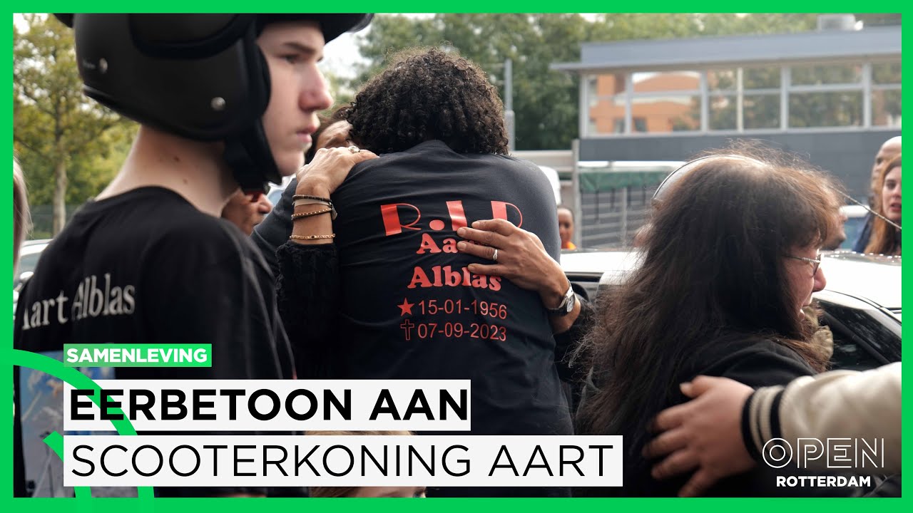 Eerbetoon aan scooterkoning Aart Alblas