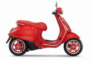 Vespa Primavera Elettrica bij Alblas Tweewielers