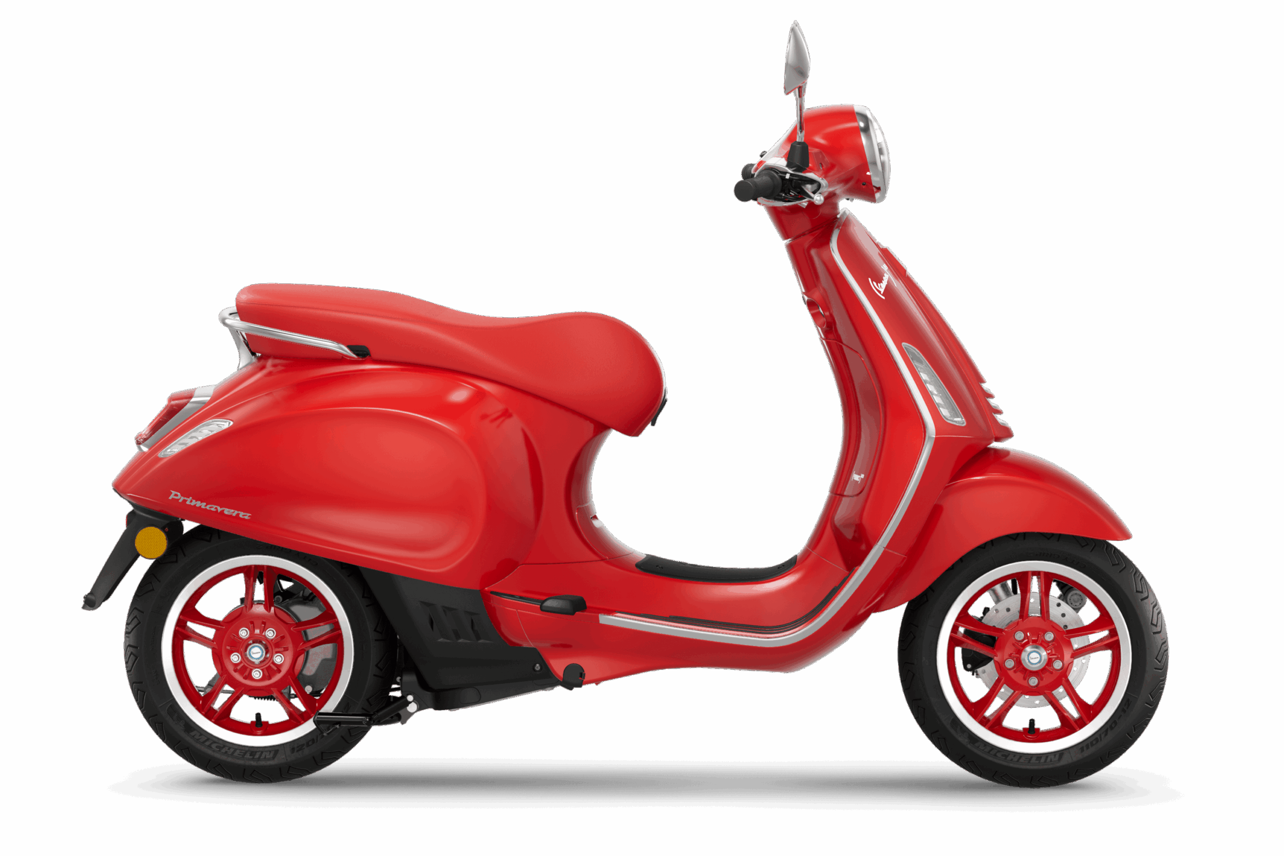 Vespa Primavera Elettrica bij Alblas Tweewielers