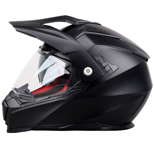 Helm Crosshelm Met Vizier Molino Mat Zwart