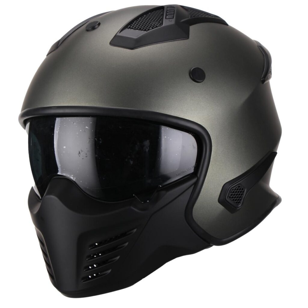 Helm Bruzano Mat Titanium