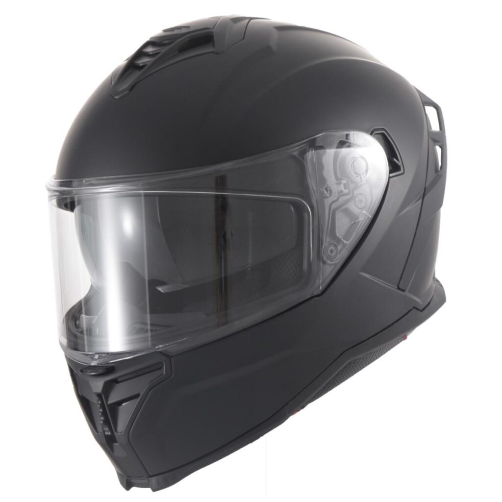 Helm Presto Integraal + Zonnevizier Mat Zwart