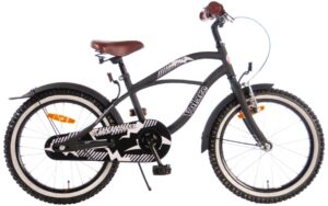 Volare Black Cruiser Kinderfiets – Jongens – 18 inch – Zwart – 95% afgemonteerd