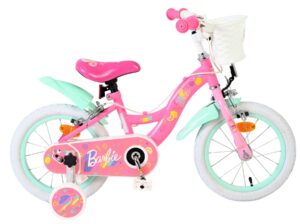 Barbie Kinderfiets – Meisjes – 14 inch – Roze – Twee handremmen