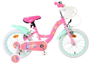 Barbie Kinderfiets – Meisjes – 16 inch – Roze – Twee handremmen