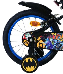 Batman Kinderfiets - Jongens - 16 inch - Zwart - 2 handremmen