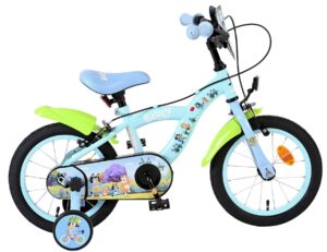 Bluey Kinderfiets – 14 inch – Lichtblauw – Twee handremmen