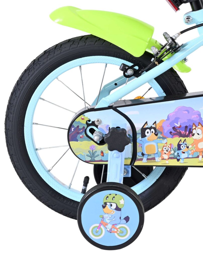 Bluey Kinderfiets – 14 inch – Lichtblauw – Twee handremmen