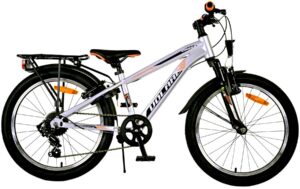 Volare Cross Kinderfiets – Jongens – 20 inch – Zilver – 6 versnellingen