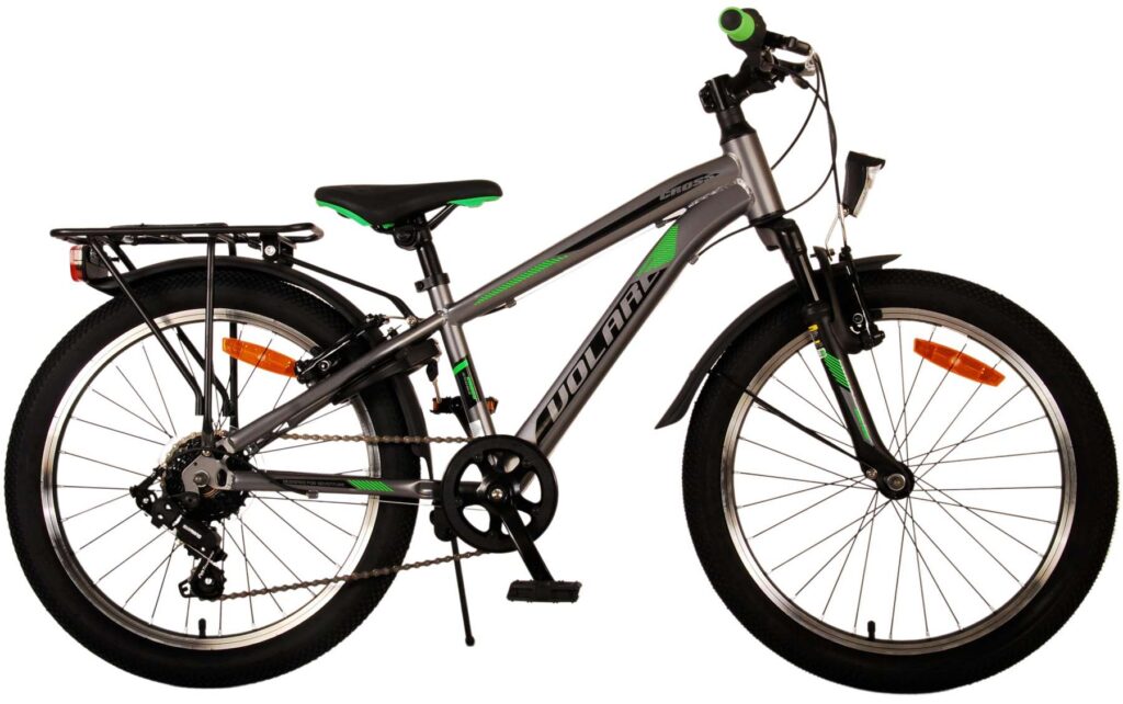Volare Cross Kinderfiets – Jongens – 20 inch – Grijs – 6 versnellingen