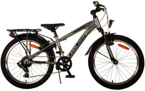 Volare Cross Kinderfiets – Jongens – 20 inch – Grijs – 6 versnellingen