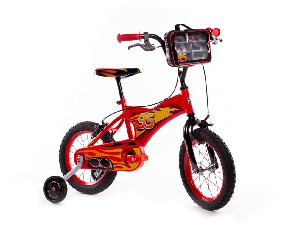 Disney Cars Kinderfiets – Jongens – 14 inch – Rood – Twee handremmen