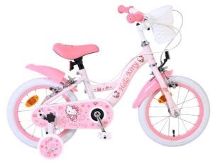 Hello Kitty Kinderfiets – Meisjes – 14 inch – Roze – Twee handremmen