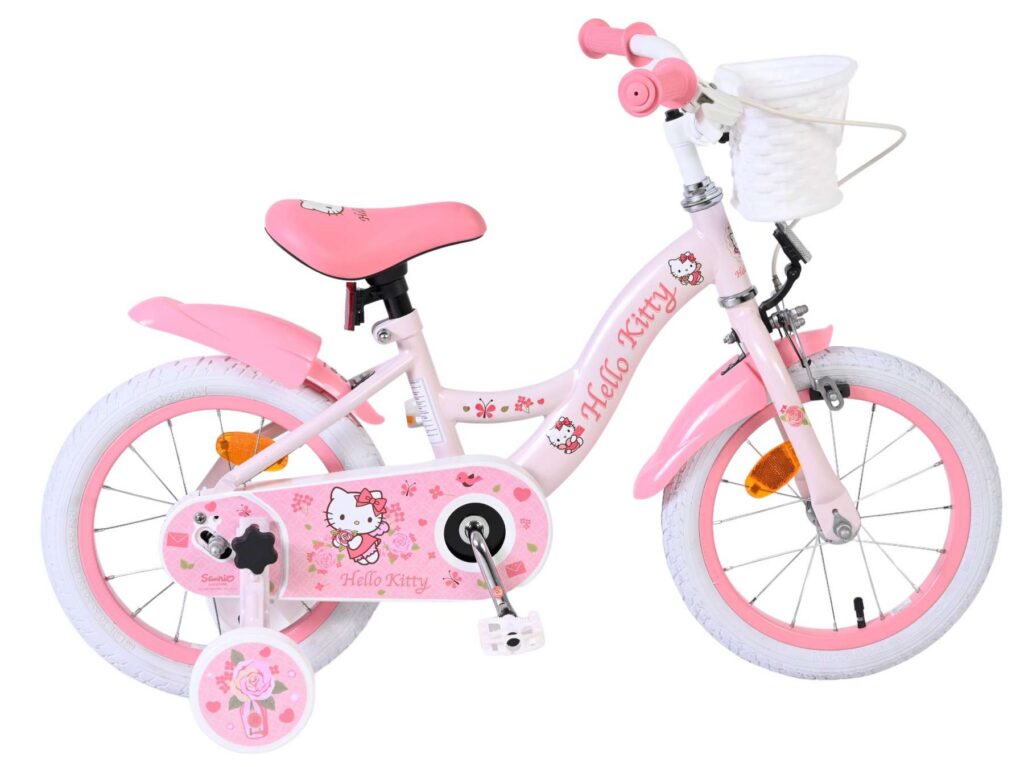 Hello Kitty Kinderfiets – Meisjes – 14 inch – Roze