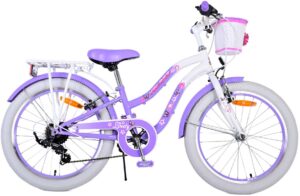 Volare Lovely Kinderfiets – Meisjes – 20 inch – Paars – 7 versnellingen