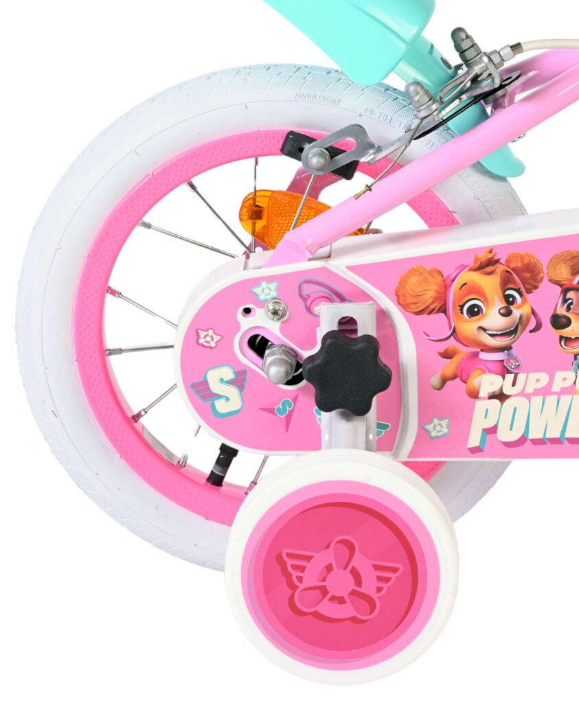 Paw Patrol Kinderfiets – Meisjes – 12 inch – Roze – Twee handremmen