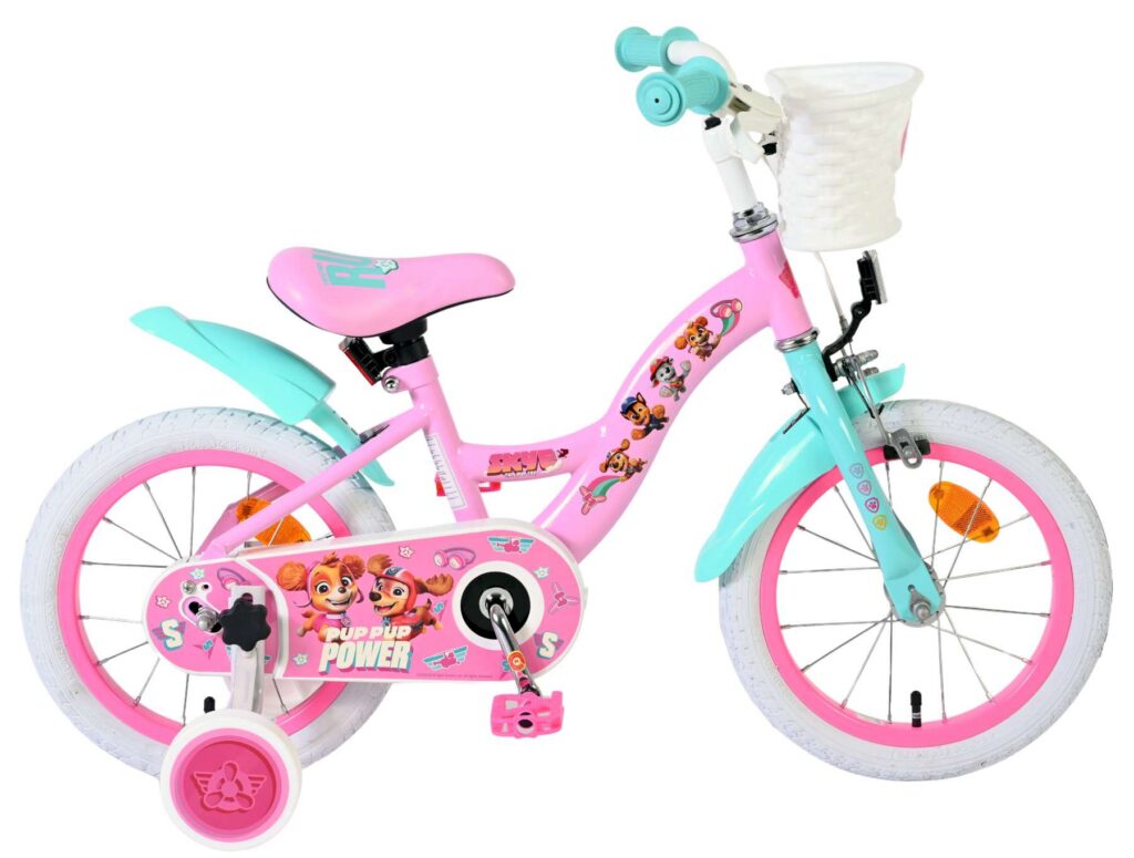 Paw Patrol Kinderfiets – Meisjes – 14 inch – Roze