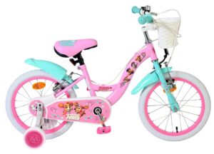Paw Patrol Kinderfiets – Meisjes – 16 inch – Roze – Twee handremmen