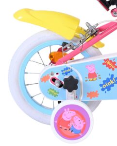 Peppa Pig Kinderfiets - Meisjes - 12 inch - Roze - Twee handremmen