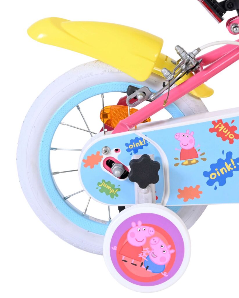 Peppa Pig Kinderfiets – Meisjes – 12 inch – Roze – Twee handremmen