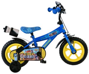 Paw Patrol – Rubble & Crew Kinderfiets – Jongens – Mag Wheels – 12 inch – Blauw