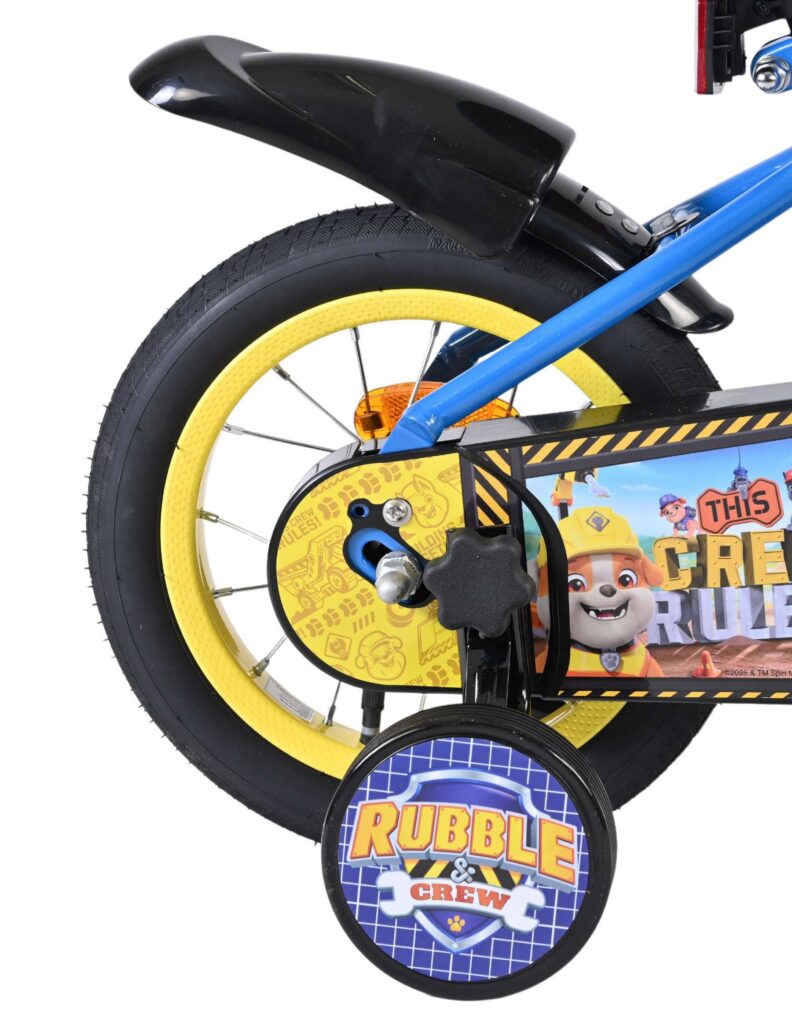 Paw Patrol -Rubble & Crew – Kinderfiets – Jongens – 12 inch – Blauw