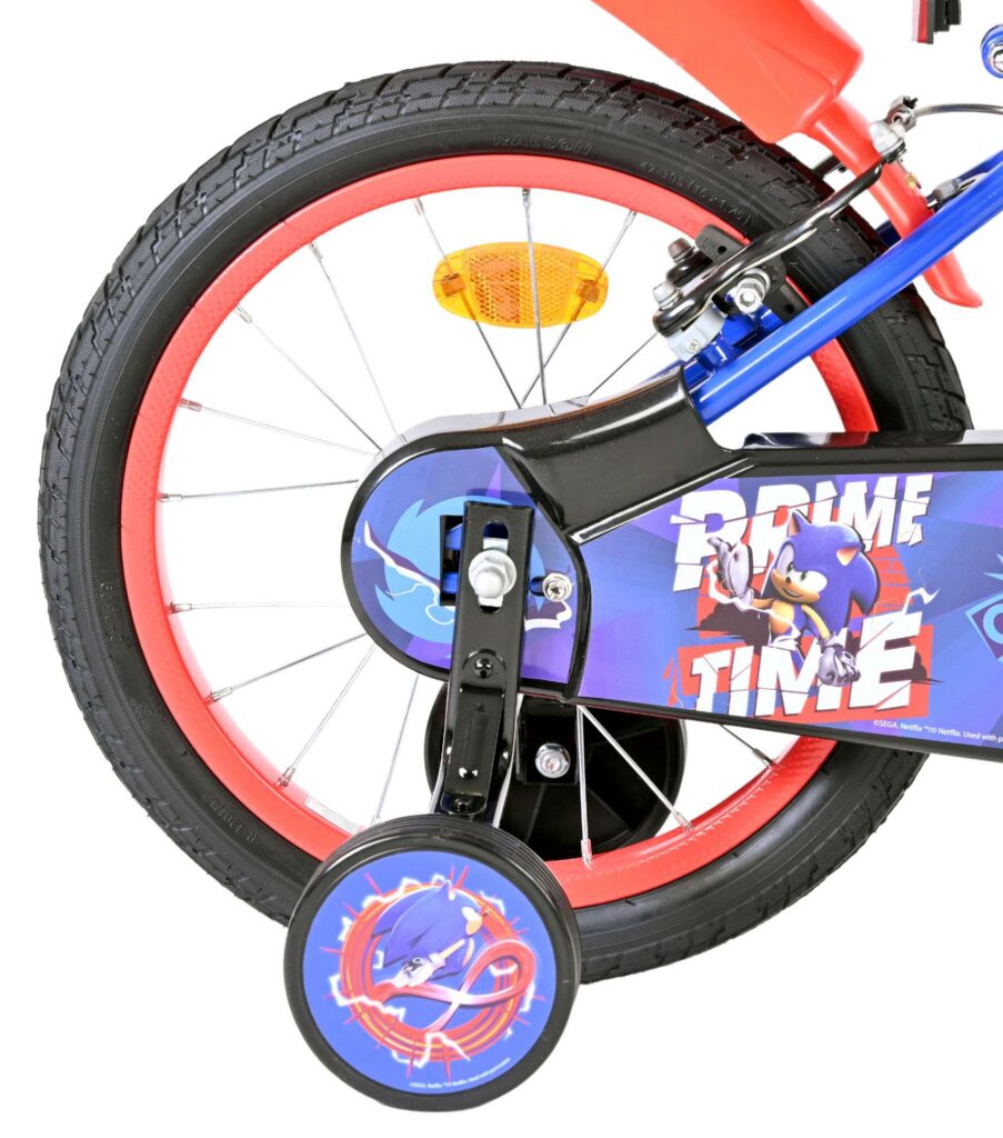 Sonic Kinderfiets – Jongens – 16 inch – Blauw – Twee handremmen