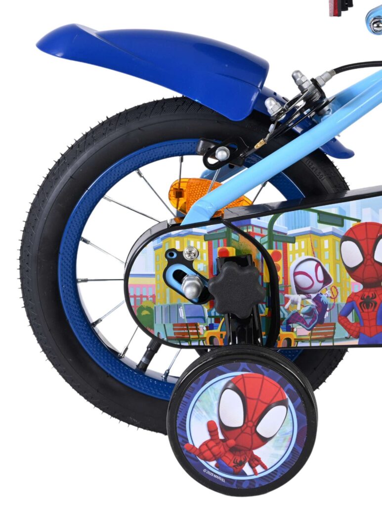 Spidey Kinderfiets – Jongens – 12 inch – Blauw – Twee handremmen