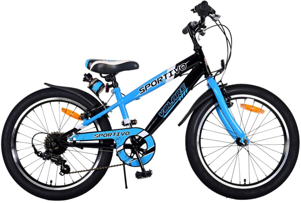 Volare Sportivo Kinderfiets – Jongens – 20 inch – Blauw – 7 versnellingen