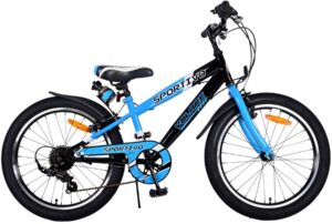 Volare Sportivo Kinderfiets – Jongens – 20 inch – Blauw – 7 versnellingen