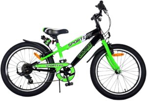 Volare Sportivo Kinderfiets – Jongens – 20 inch – Groen – 7 versnellingen