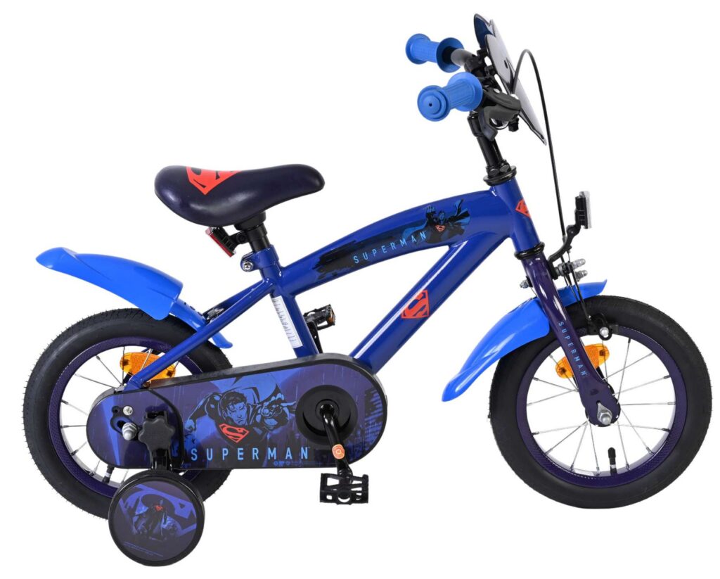 Superman Kinderfiets – Jongens – 12 inch – Blauw