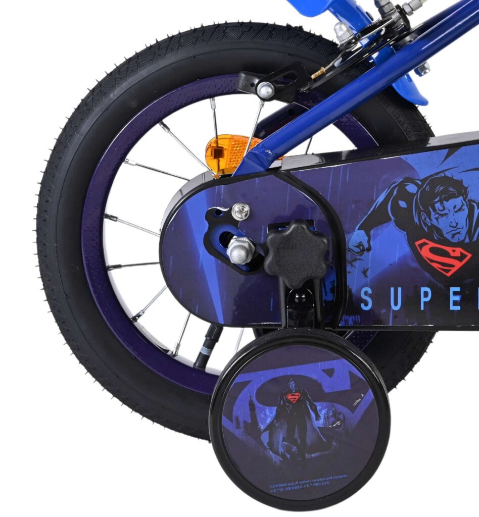 Superman Kinderfiets – Jongens – 12 inch – Blauw – Twee handremmen