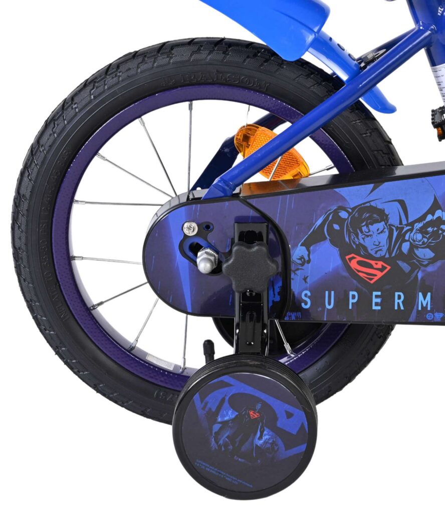 Superman Kinderfiets – Jongens – 14 inch – Blauw
