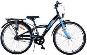 Volare Thombike Kinderfiets – Jongens – 24 inch – Zwart Blauw – 3 versnellingen