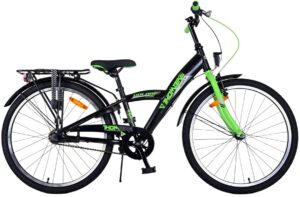 Volare Thombike Kinderfiets – Jongens – 24 inch – Groen Zwart – 3 versnellingen