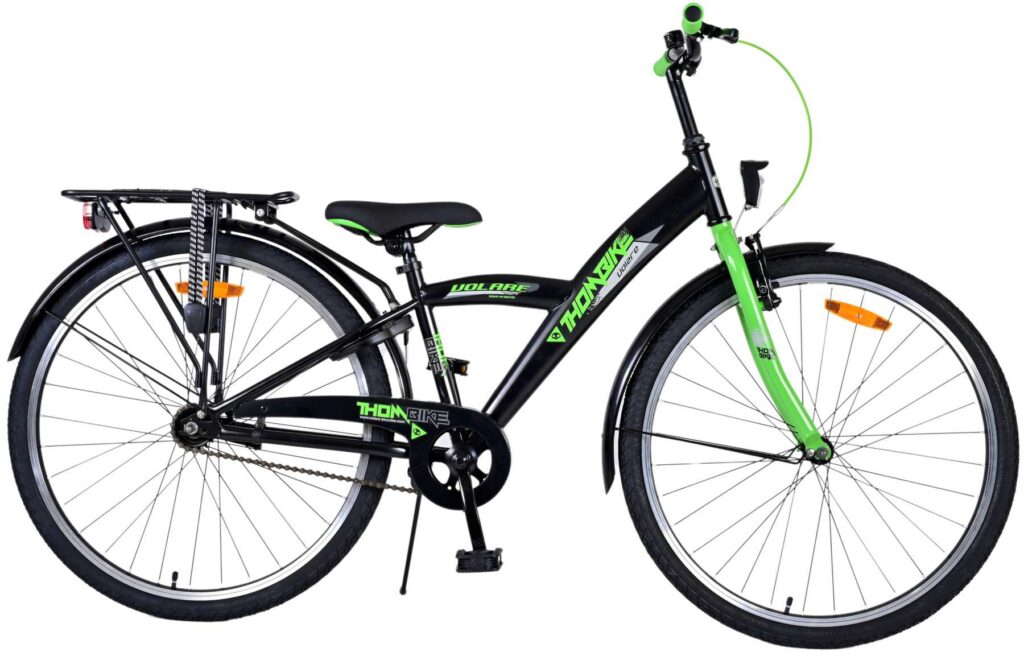 Volare Thombike Kinderfiets – Jongens – 26 inch – Zwart Groen