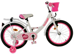 Volare Ashley Kinderfiets – Meisjes – 18 inch – Wit