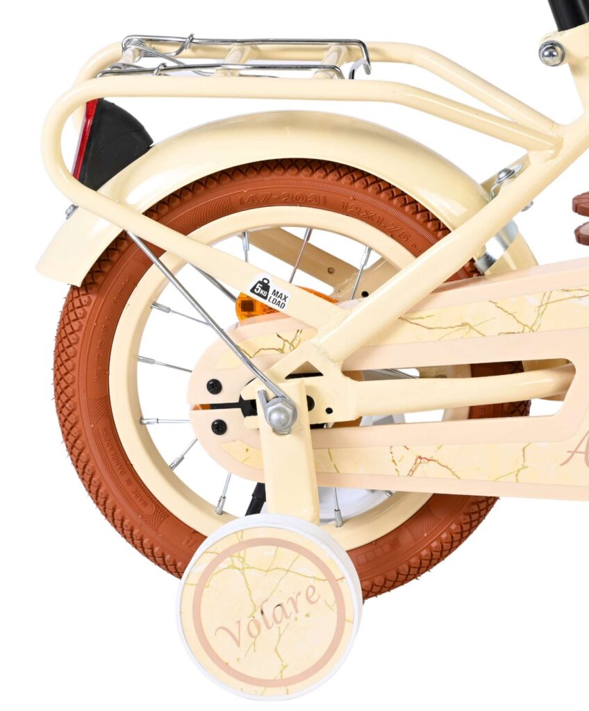 Volare Ashley Kinderfiets – Meisjes – 12 inch – Creme