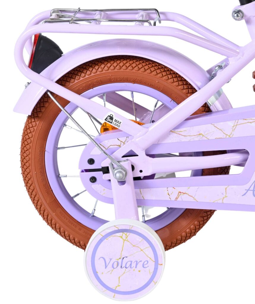 Volare Ashley Kinderfiets – Meisjes – 12 inch – Lila
