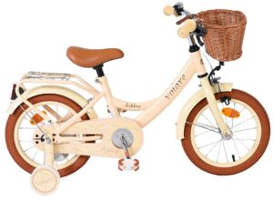 Volare Ashley Kinderfiets – Meisjes – 14 inch – Creme