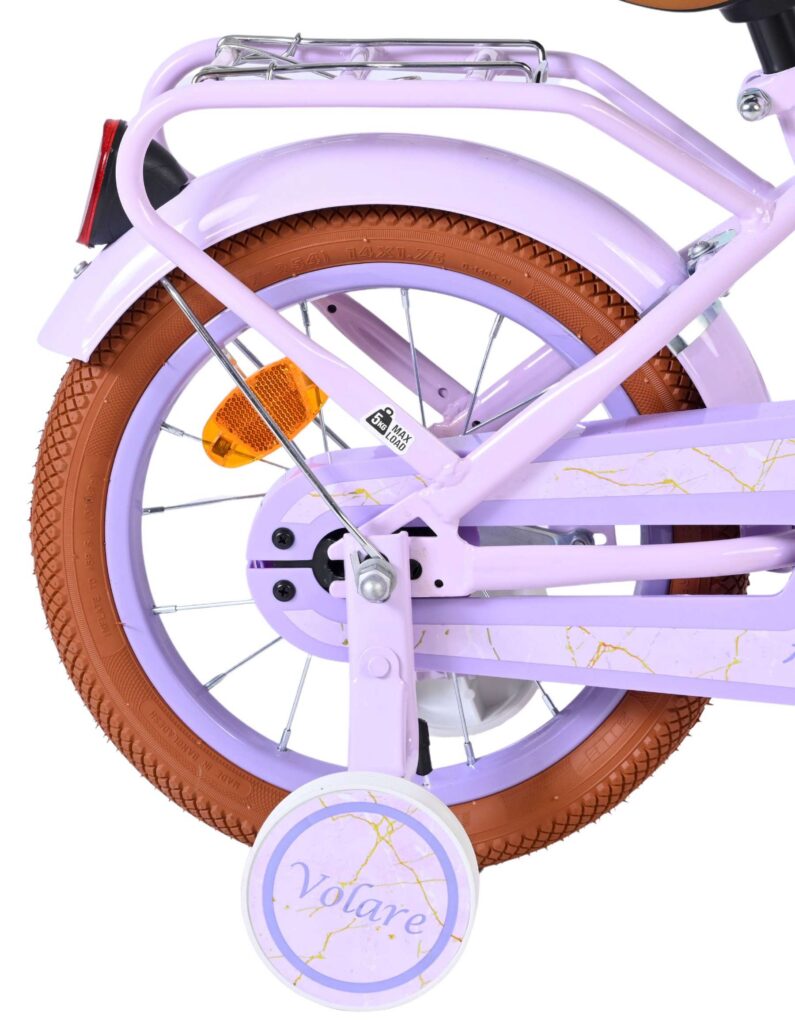 Volare Ashley Kinderfiets – Meisjes – 14 inch – Lila