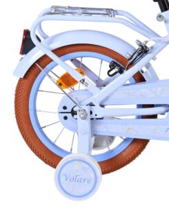 Volare Ashley Kinderfiets - Meisjes - 14 inch - Pastel Blauw - Twee Handremmen