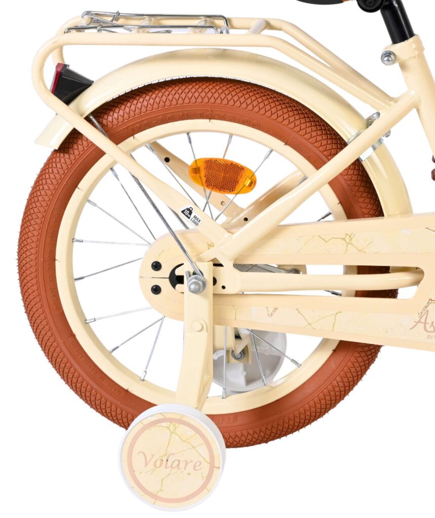 Volare Ashley Kinderfiets – Meisjes – 16 inch – Creme