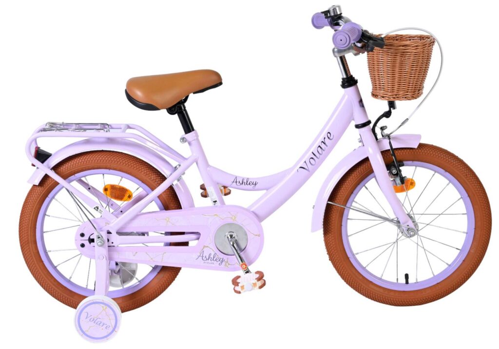 Volare Ashley Kinderfiets – Meisjes – 16 inch – Lila