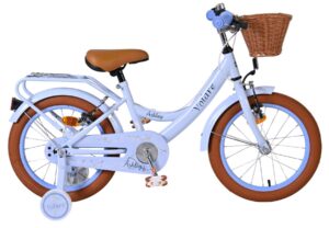 Volare Ashley Kinderfiets – Meisjes – 16 inch – Pastel Blauw- Twee Handremmen
